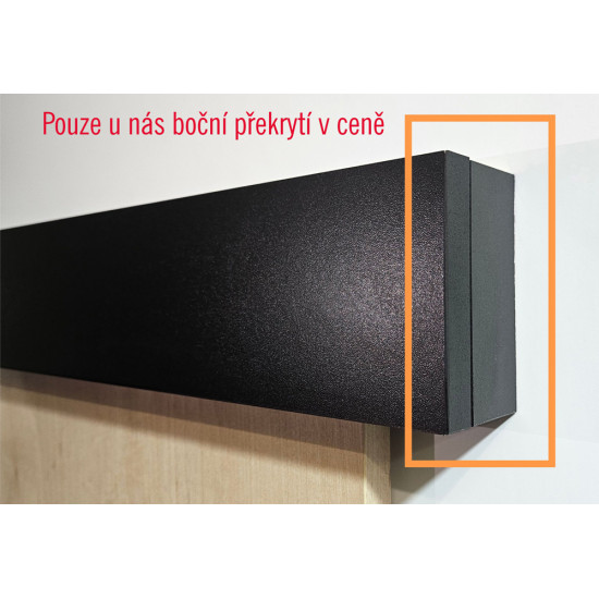 Posuvné dveře na stěnu MALIBU - komplet (dveře + garnýž + kolejnice) Posuvné dveře na stěnu MALIBU - komplet (dveře + garnýž + kolejnice)