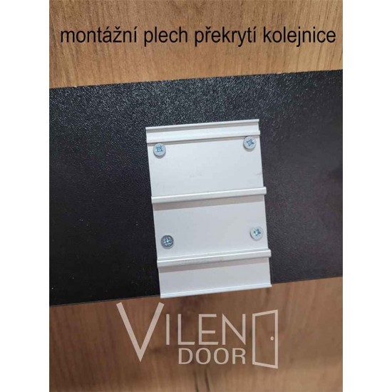 Posuvné dveře na stěnu MALIBU PLUS - komplet (dveře + garnýž + kolejnice)