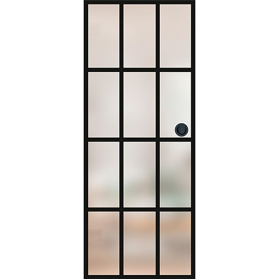 Posuvné skleněné dveře do pouzdra Graf 35