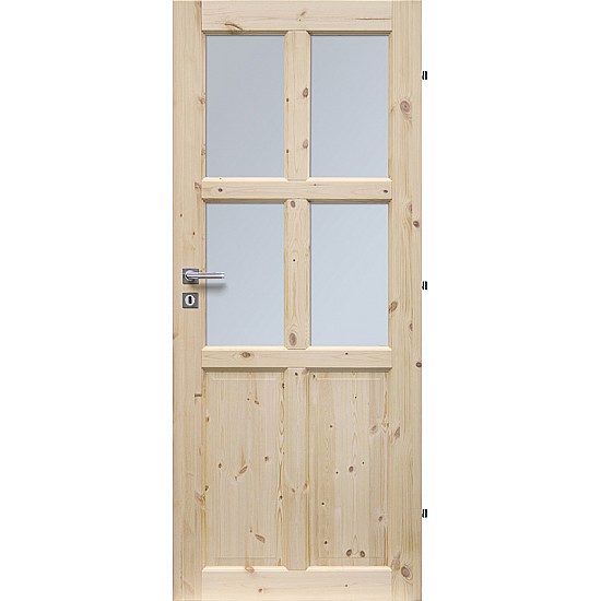 Dřevěné dveře Berlin 4S (Kvalita B)