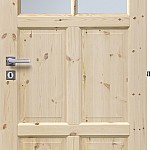 Dřevěné dveře Budapest 4S (Kvalita B)