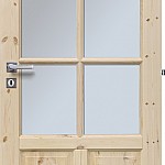 Dřevěné dveře Budapest 6S (Kvalita B)