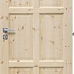 Dřevěné dveře Budapest PN (Kvalita B)