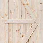 Dřevěné dveře LOFT BETA (Kvalita B)