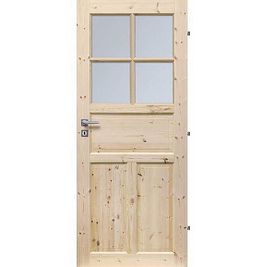 Dřevěné dveře Londyn 4S (Kvalita B)