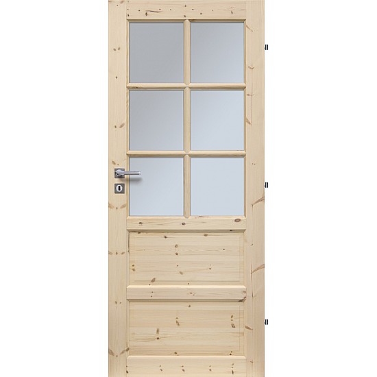 Dřevěné dveře Manchester 6S (Kvalita B)