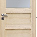 Dřevěné dveře Oslo 2S