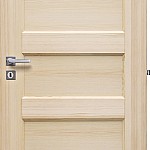 Dřevěné dveře Oslo PN