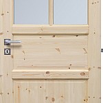 Dřevěné dveře Toronto 4S (Kvalita B)