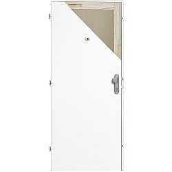 Bezpečnostní dveře BT 2, 80 L, Bílý PREMIUM