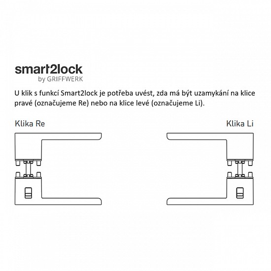 Klika GK - AVUS ONE S2L - Grafit černá