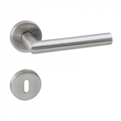 Klika FAVORIT - R  (Broušená nerez)