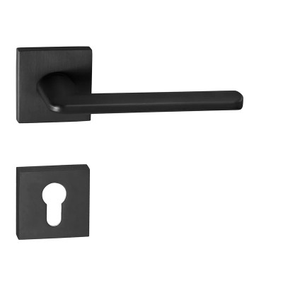 Eliptica-HR 3098Q 5S (Černá mat) - úzká rozeta 6 mm - (PZ) 