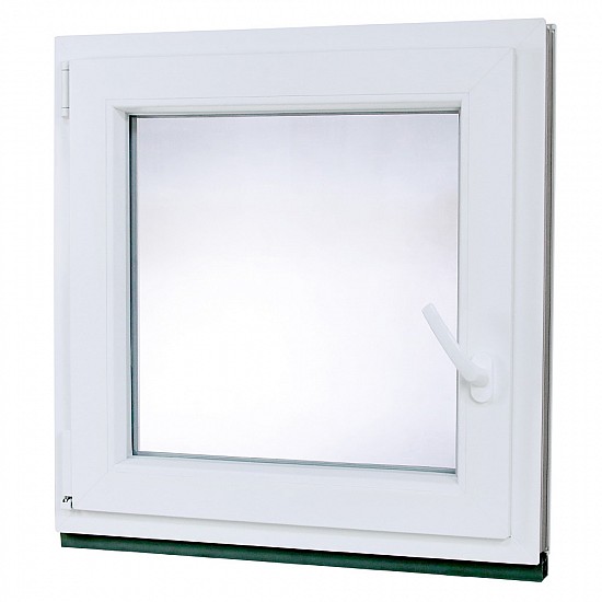 Plastové okno | 120x120 cm (1200x1200 mm) | bílé | otevíravé i sklopné | levé