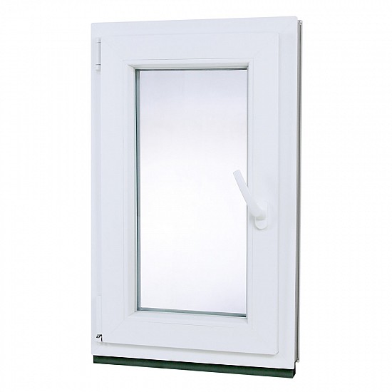 Plastové okno | 50x80 cm (500x800 mm) | bílé | otevíravé i sklopné | levé