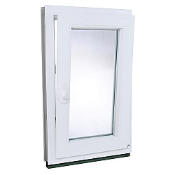 Plastové okno | 50 x 80 cm (500 x 800 mm) | bílé |otevíravé i sklopné | pravé