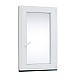 Plastové okno | 60 x 100 cm (600 x 1000 mm) | bílé |otevíravé i sklopné | pravé 