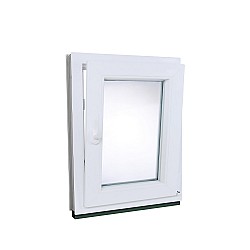 Plastové okno | 70 x 80 cm (700 x 800 mm) | bílé |otevíravé i sklopné | pravé