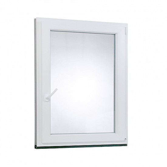 Plastové okno | 80 x 100 cm (800 x 1000 mm) | bílé |otevíravé i sklopné | pravé