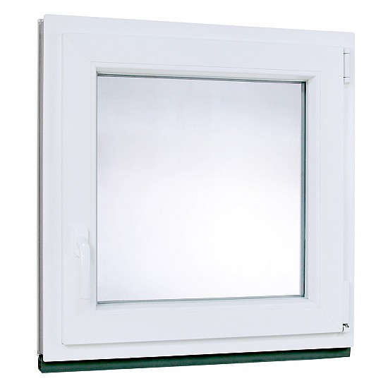Plastové okno | 80 x 80 cm (800 x 800 mm) | bílé |otevíravé i sklopné | pravé