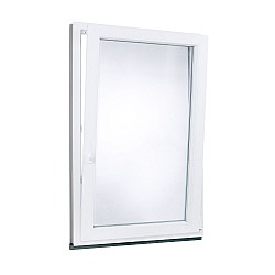 Plastové okno | 95 x 140 cm (950 x 1400 mm) | bílé |otevíravé i sklopné | pravé