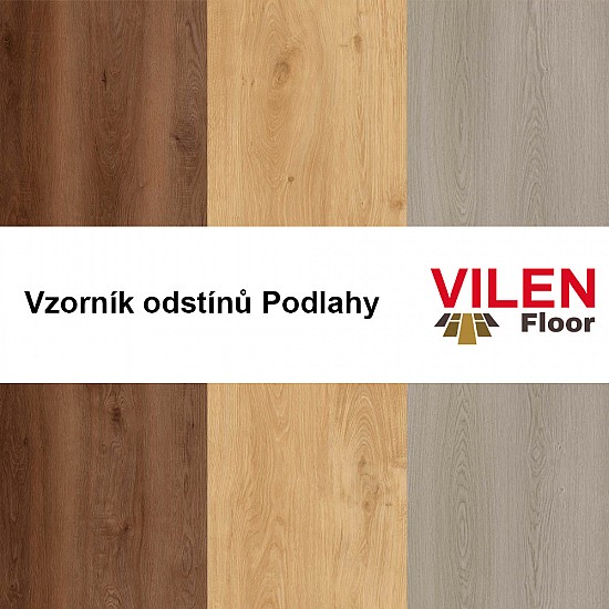 Vzorník odstínů Podlahy